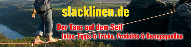 Slacklinen - Tipps & Tricks, Ratgeber & Hilfe fr Anfnger